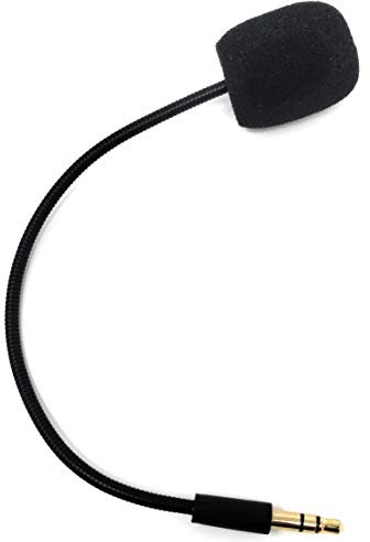 TNE Replacement Rig 400 Game Mic 3.5mm Microphone Boom for Plantronics Rig 400HX 400HS 400LX 500HX 500 700HX 700 800 Pro Xbox One PS4 Nintendo Computer Gaming Headsets