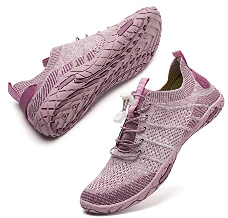 WateLves Badeschuhe Herren Damen Barfußschuhe Wasserschuhe Schwimmschuhe Strandschuhe für Surfen,Tauchen,Bootfahren,Gymnastik Fitness