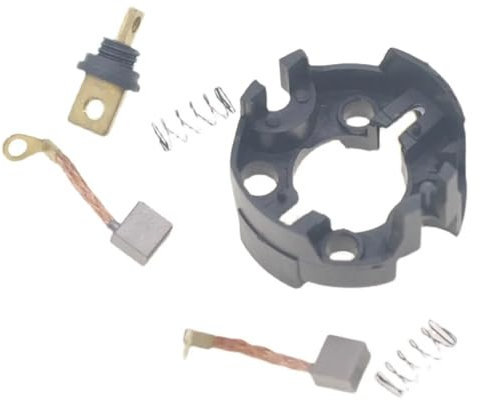 Motor De Arranque Juego Accesorios Escobillas Carbón Motor Arranque Motocicleta Conjunto Soporte Escobillas Carbón Motor Arranque para YBR125 Motor De Arrancador