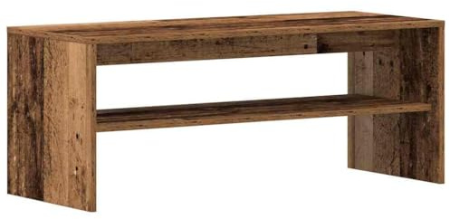 vidaXL TV-Regal Altholz-Optik 100x40x40 cm Holzwerkstoff