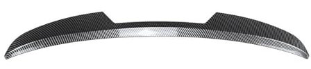 SQIFBA Auto Spoiler Flügel Für VW Für Golf 5 Für GTI R32 2004-2009 Blade Model Style Autoheck Heckklappensplitter Kofferraumdach Windspoiler Heckspoiler Heckspoiler Lippe(Kohlenstoff-Look)