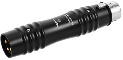 minkissy Amplificador Micrófono Dinámico Preamplificador Portátil para Escenario Transmisión y Karaoke Mejorador de Sonido Compacto y Estable para Micrófonos de Mano