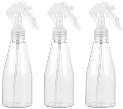 OUNONA Sprühflaschen leer Spray Flasche 200ml tragbarer Werkzeug für Pflanzen Blumen Reinigung oder Lotion 3 Stück