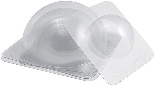 Martellato Sphere Schoko-Deko-Kugeln, Backform, 6 Stück, Transparent, Polyethylen, Kugel