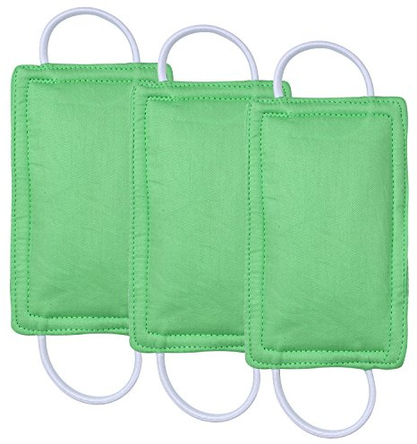 ICObuty Door Silencer Door Jammer Door Closer Cushion Nursery Door Silencer Door Latch Cover 3 Pack for Noise Reducing Quiet Doors Baby Toddler Safety 3.25 x 5.5 Inch (Green)