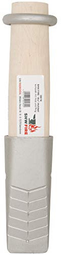 SHW-FIRE Alu Scheitkeil - Effizientes Holzspalten mit diesem Spaltkeil - Aus Weißbuche und Aluminium