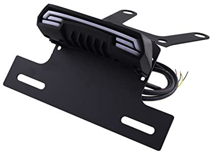 VOIV Kennzeichenhalter Motorrad Kennzeichenhalter Mit - Rücklicht Blinker Blinkerlampe Für CRF250L CRF 250M CRF250 Rally