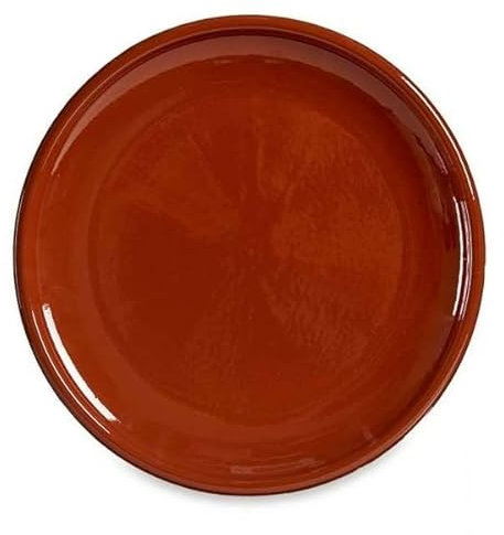 Cazuela Carne Barro cocido 30 x 3 x 30 cm (6 Unidades)