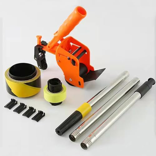 Rusopobe Maler Klebebandwerkzeug manueller Klebeband Applikator – Abdeckband Maschinen Set 2-in-1 Klebebandabroller Lager Klebeband Auftragsmaschine