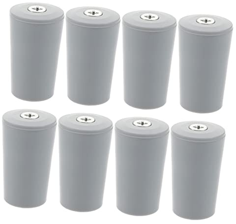 PRETYZOOM 8pièces Butées Limiteurs pour Volets Roulants Plastique Arrêt Volet Fixation Accessoires De Réparation pour Rideaux Enrouleurs Facile à Installer pour Fenêtres Intérieures