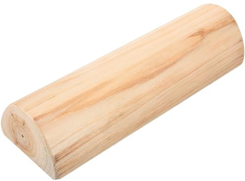 Supvox Ergonomisches Schulterkissen Aus Holz Saunakissen Für Die Nacken- Und Halswirbelstütze Im Saunaraum