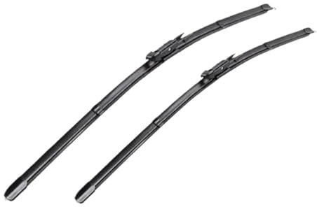 Scheibenwischerblätter für Autos Vorne Hinten Wischerblätter Bürsten Für Smart Für Fortwo 451 W451 2006 2007 2008 2009 2010 2011-2014 Windschutzscheibe Auto Zubehör Fenster Abdeckung(Color:LHD Front)