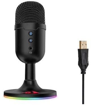 Redragon Pulsar GM303 Streaming-Mikrofon, Schwarz