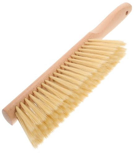 GLEAVI Cepillo De Madera Escoba De Mano para Limpiar Madera Tapicería Cepillo De Limpieza Dormitorio Sala De Estar