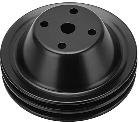 Motor-Wasserpumpen-Riemenscheibe, Metall-Kurbelwellen-Riemenscheibe mit Doppelter Nut, Ersatz für Small Block 262 350 400 Motor