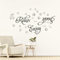 ZMDMAH Pegatinas de Pared, Vinilo Decorativo, Pegatina Decorativa Vinilo de Corte con Frase Pegatinas Decorativas Salon Letras y Frases Vinilos Decorativos Citas Casa Adhesivos Pared Dormitorio