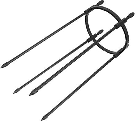 HANABASS Support pour Plantes Grimpantes en Pot Jardin 8 Mm Diamètre 20 Cm Hauteur 40 Cm Structure Métallique Ronde Résistante Extérieur Intérieur Treillis Polyvalent pour Escalier Plantes Fleurs