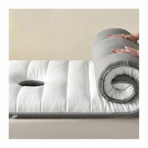 Mswborml Confortable Matelas en Mousse pour Table de Massage, Antidérapante Surmatelas Cotton Beauty Bed avec Trou de Respiration, Haute Densité Couverture de Lit de Cils,A,S70x190cm/28x75in