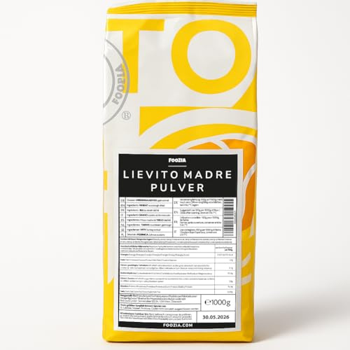 Lievito Madre Getrocknet Weizensauerteig Pulver Mit Starker Triebkraft 1000g von Foozia