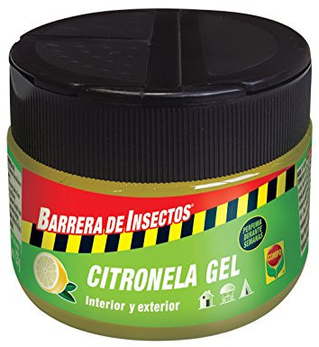COMPO Barrera de Insectos Citronela, Perfuma durante semanas, Gel, 125g
