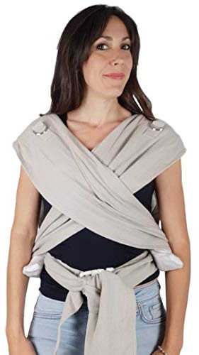 Amarsupiel |Babytrage Mei Tai |Babytrage 100% BIO-Baumwolle |Ergonomische Babytrage |Leichtgewicht Babytrage Made in Spain |OEKOTEX zertifiziert