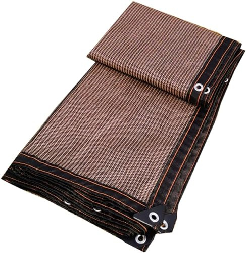 Malla ocultacion Malla Sombreo, Respirable Agricultura Camping antienvejecimiento, Aire Libre Protección Solar Hoja de Lona de sombrilla Tasa de sombreado 85%(Size: 3x10m/9.84x32.8ft)