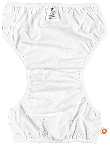 XKKO - waschbare Schwimmwindel - One Size (4-15 kg) -Watercolour Polka Dots