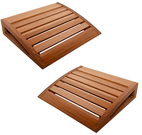 HSE Canadian Red Cedar Modern Sauna Headrest (Pack of 2)