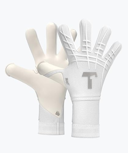 T1TAN Profi Torwarthandschuhe Herren Beast Fingerschutz, Größe 6-11, Torhüterhandschuhe Erwachsene,Tormannhandschuhe Jugendliche, Fußball Torwart