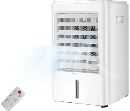 Condizionatore d'aria portatile, raffreddamento evaporativo a 3 velocità per camper e camion, mini condizionatore d'aria per roulotte 12 V, soluzione di raffreddamento mobile efficiente