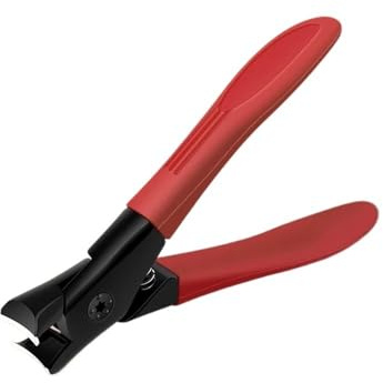 Dicker Nagelknipser für harte Nägel, spezieller Nagelknipser, einzelner Nagelknipser, große Größe, Haushaltszehen, Nagelknipser (rot)