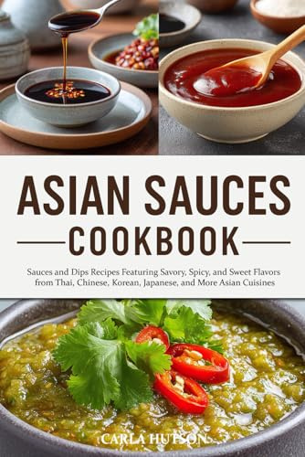 Asian Sauces Cookbook: Homemade Sauces and Dips Recipes Featuring Savory, Spicy, and Sweet Flavors from Thai, Chinese, Korean, Japanese, and More Asian Cuisines