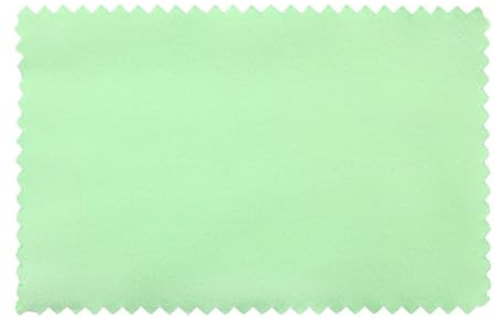 20 paños de pulido for plata, suaves y limpios, for joyería oro (gris, 6 x 8 cm)(Green,6x8cm)