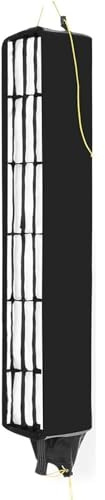 Compatibile con Softbox Speedlite Strip Hot Shoe con griglia