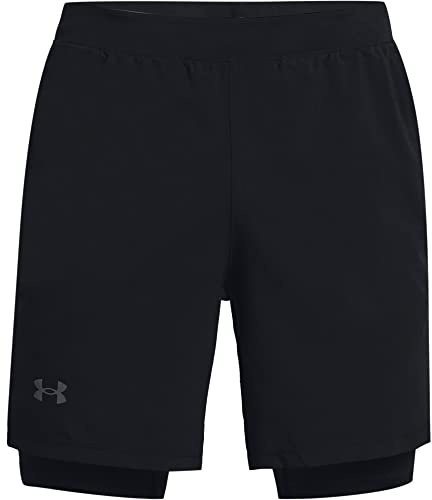 Under Armour Launch 7inch 2-In-1 Short schwarz, S Herren