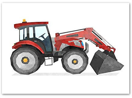 LCSLDW Leinwanddruck Cartoon Auto Kinderzimmer Wandkunst Leinwand Malerei Nordic Poster Und Drucke Wandbilder Baby Kinderzimmer Junge Schlafzimmer Dekor, Wie Gezeigt, 21X30Cm Ohne Rahmen
