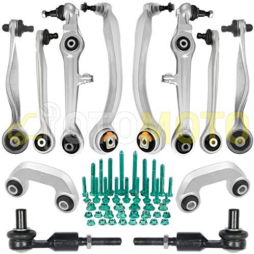 Bras de suspension avant pour AUDI A4 8E B6 B7 triangle, rotule, biellette 14 pièces