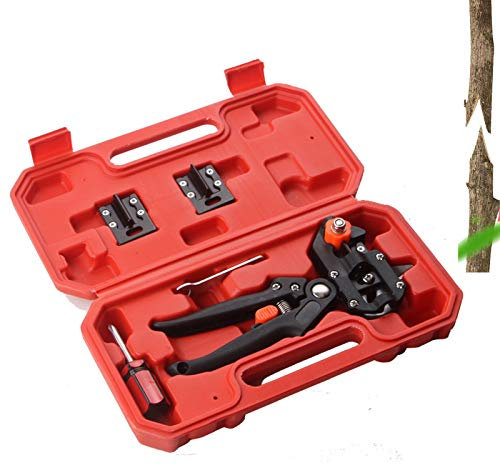 Pfropfen Werkzeug Kit, Garten Obstbaum Pfropfschere Veredelungsschere Obstbäume Pfropfen Schneidwerkzeug,Gartenschere Für Garten Blumen Baum Obstbaum Pflanzenzweige, Mit Werkzeugkasten