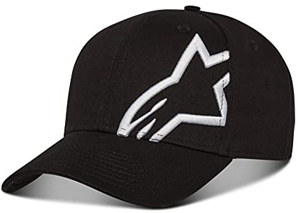 Alpinestars Corp Snap 2 Hat Cappellino da Baseball Uomo con Visiera Curva e Chiusura a Scatto sul Retro