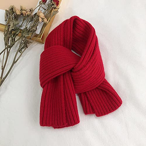 ARTQ Schals Für Damengeeignet Für Den Frühling, Damen, Gestrickter Wollschal, Schal, Rot, Damen, Wickelschal, Weich, Bequem, Hautfreundlich, Warm, Langlebig, Damenschal, Muttertagsgeschenk