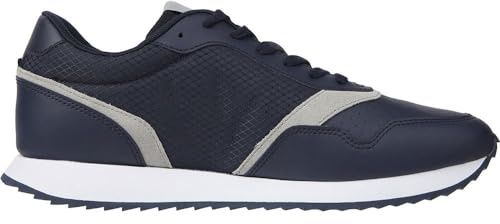 Tommy Hilfiger Runner EVO LTH Mix Fm0fm04887 - Tenis para Hombre, Blue Desert Sky, 40 EU