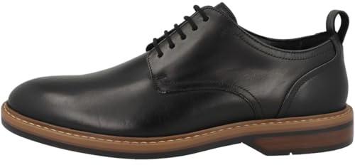 Clarks Aldwin Lace Mens Black Leather, 7