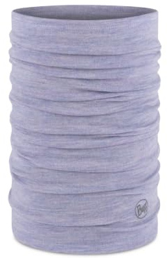 Buff- Schlauchschal Merino Midweight Multifunktionaler Schal aus 100% Merinowolle, Wandern, Outdoor, Nachhaltig, Leicht Männlich Weiblich Einheitsgröße Iris