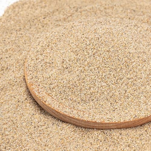 Akvariesand för sötvattenstank, 940 g substrat för akvarietank, 0,4-0,8 mm akvariegrus för akvarium, terrarium, grov sand för växter suckulenter, dekorativt grus för vaser och hantverk