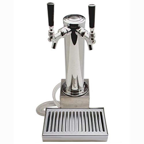 Clamp On Draft Beer Tower (2 Faucet)