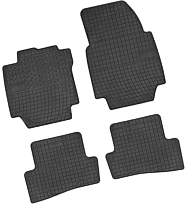 Tapis de Sol Noir en Caoutchouc pour Voiture, Bär-AfC Tapis en Caoutchouc, Modell Voir la Description
