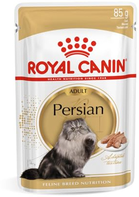 ROYAL CANIN Persian Adult Mousse | 12 x 85 g | Alleinfuttermittel für Katzen - speziell für ausgewachsene Perserkatzen | Geeignet ab dem 12. Lebensmonat