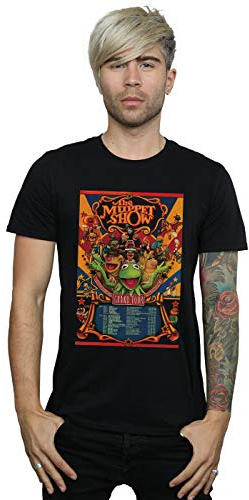 Disney Men's The Muppets The Muppet Show Poster T-Shirt