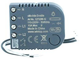 WiFi Modul für Serien Doppel -Lichtschalter Smart Home Sprachsteuerung emodul-Double