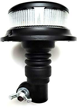 Matel Service Orange weiß 18 LED Rundumleuchte 3 Blitzmuster 12V 24V ECE R65 R10 Warnleuchte